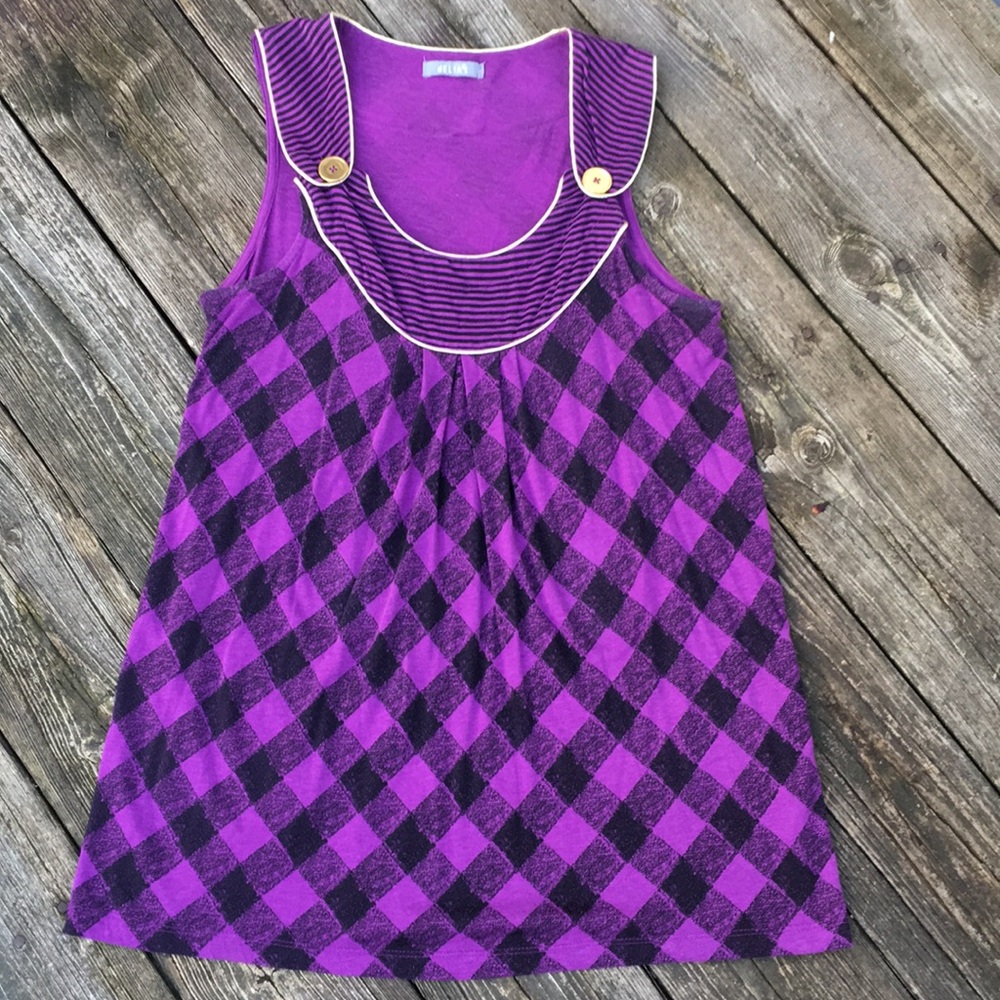 Plaid Tank Top